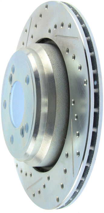 StopTech 227.34054R StopTech Select Sport Drilled and Slotted Brake Rotor; Rear Right - Truck Part Superstore
