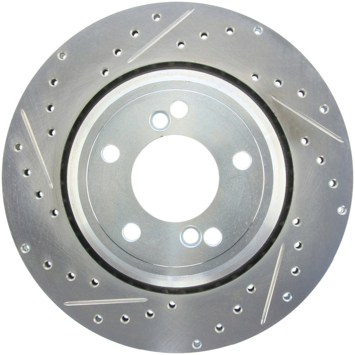 StopTech 227.34054R StopTech Select Sport Drilled and Slotted Brake Rotor; Rear Right - Truck Part Superstore