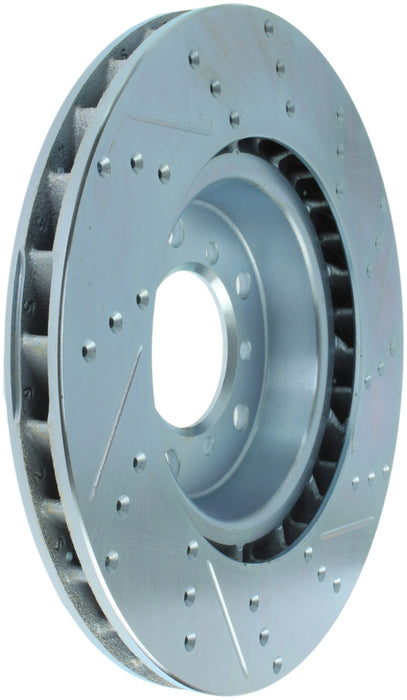 StopTech 227.34059R StopTech Select Sport Drilled and Slotted Brake Rotor; Front Right - Truck Part Superstore