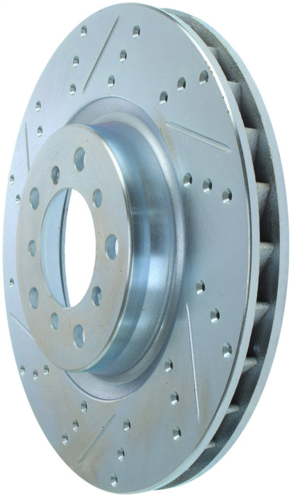 StopTech 227.34059R StopTech Select Sport Drilled and Slotted Brake Rotor; Front Right - Truck Part Superstore