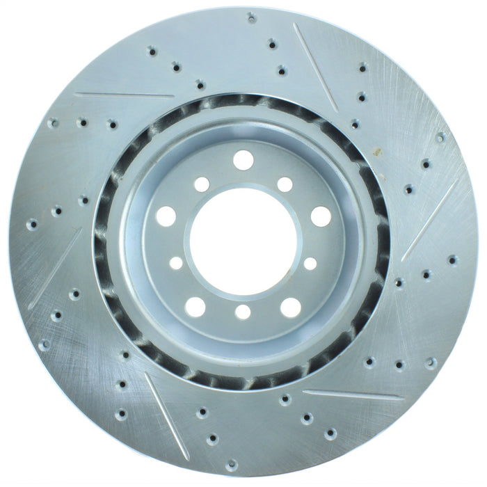 StopTech 227.34059R StopTech Select Sport Drilled and Slotted Brake Rotor; Front Right - Truck Part Superstore