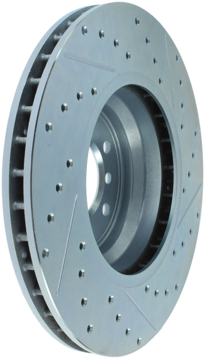 StopTech 227.34093R StopTech Select Sport Drilled and Slotted Brake Rotor; Front Right - Truck Part Superstore