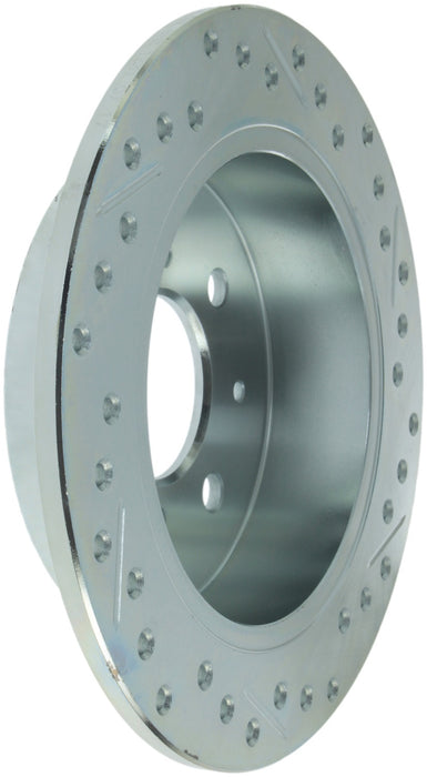 StopTech 227.40017R StopTech Select Sport Drilled and Slotted Brake Rotor; Rear Right - Truck Part Superstore