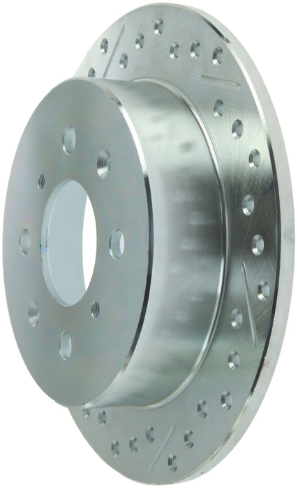 StopTech 227.40017R StopTech Select Sport Drilled and Slotted Brake Rotor; Rear Right - Truck Part Superstore