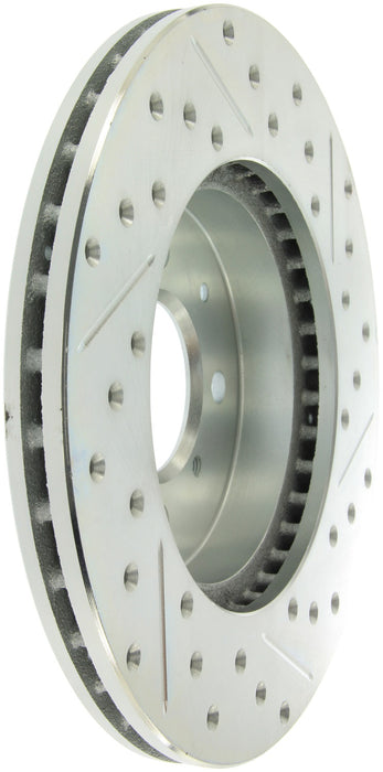 StopTech 227.40021R StopTech Select Sport Drilled and Slotted Brake Rotor; Front Right - Truck Part Superstore