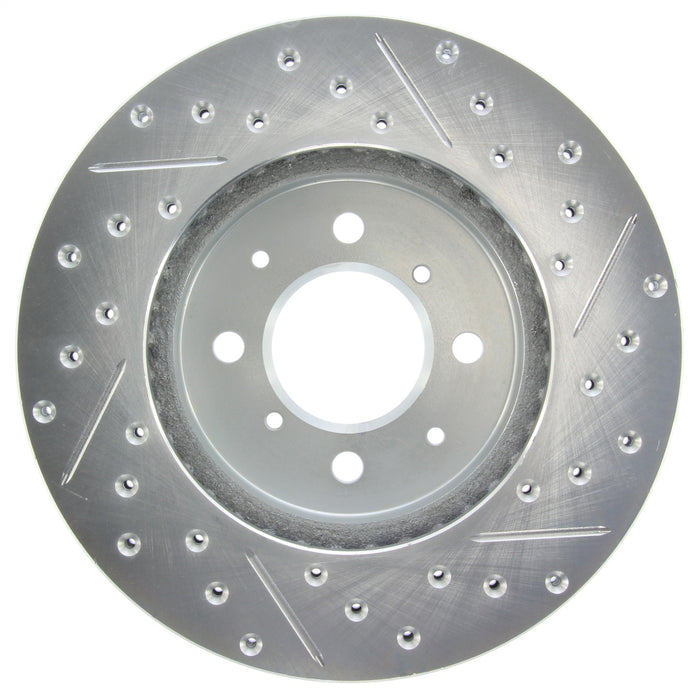 StopTech 227.40021R StopTech Select Sport Drilled and Slotted Brake Rotor; Front Right - Truck Part Superstore
