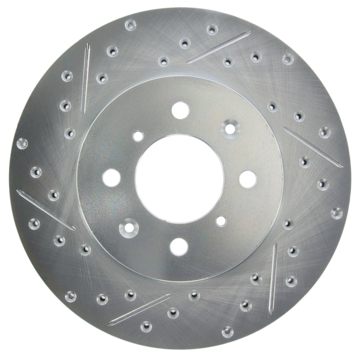 StopTech 227.40021R StopTech Select Sport Drilled and Slotted Brake Rotor; Front Right - Truck Part Superstore