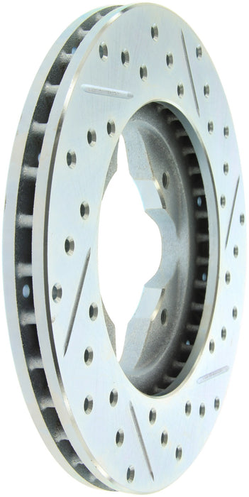 StopTech 227.40022R StopTech Select Sport Drilled and Slotted Brake Rotor; Front Right - Truck Part Superstore
