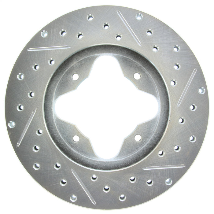 StopTech 227.40022R StopTech Select Sport Drilled and Slotted Brake Rotor; Front Right - Truck Part Superstore