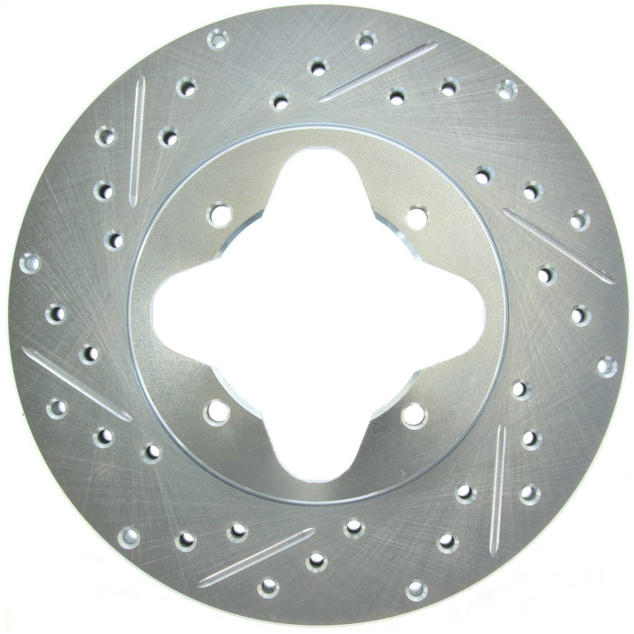 StopTech 227.40022R StopTech Select Sport Drilled and Slotted Brake Rotor; Front Right - Truck Part Superstore