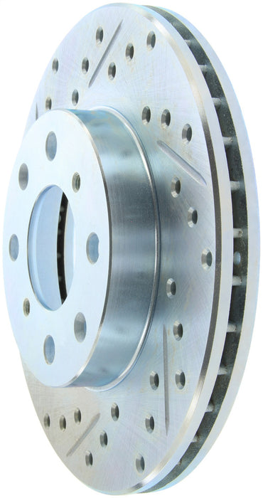 StopTech 227.40023R StopTech Select Sport Drilled and Slotted Brake Rotor; Front Right - Truck Part Superstore