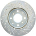 StopTech 227.40023R StopTech Select Sport Drilled and Slotted Brake Rotor; Front Right - Truck Part Superstore