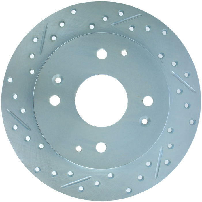 StopTech 227.40024R StopTech Select Sport Drilled and Slotted Brake Rotor; Rear Right - Truck Part Superstore