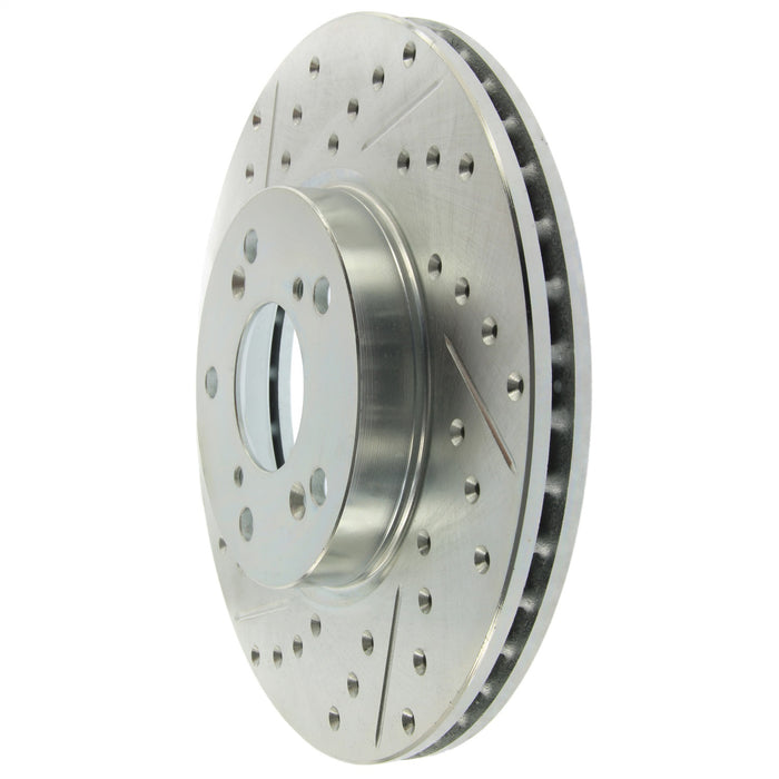 StopTech 227.40036R StopTech Select Sport Drilled and Slotted Brake Rotor; Front Right - Truck Part Superstore