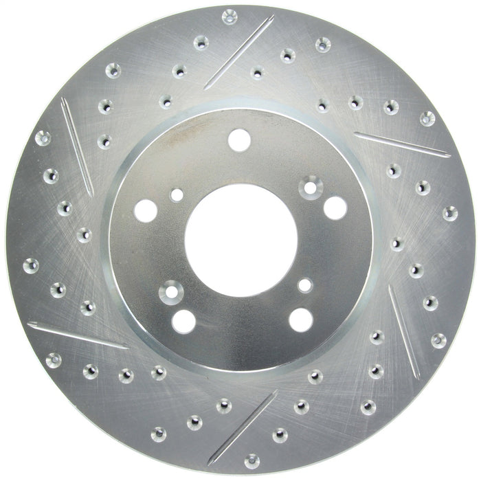 StopTech 227.40036R StopTech Select Sport Drilled and Slotted Brake Rotor; Front Right - Truck Part Superstore