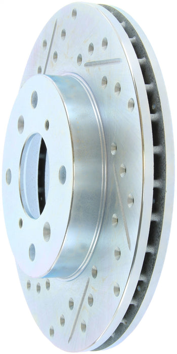 StopTech 227.40039R StopTech Select Sport Drilled and Slotted Brake Rotor; Front Right - Truck Part Superstore