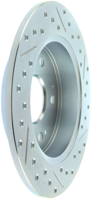 StopTech 227.40040R StopTech Select Sport Drilled and Slotted Brake Rotor; Rear Right - Truck Part Superstore