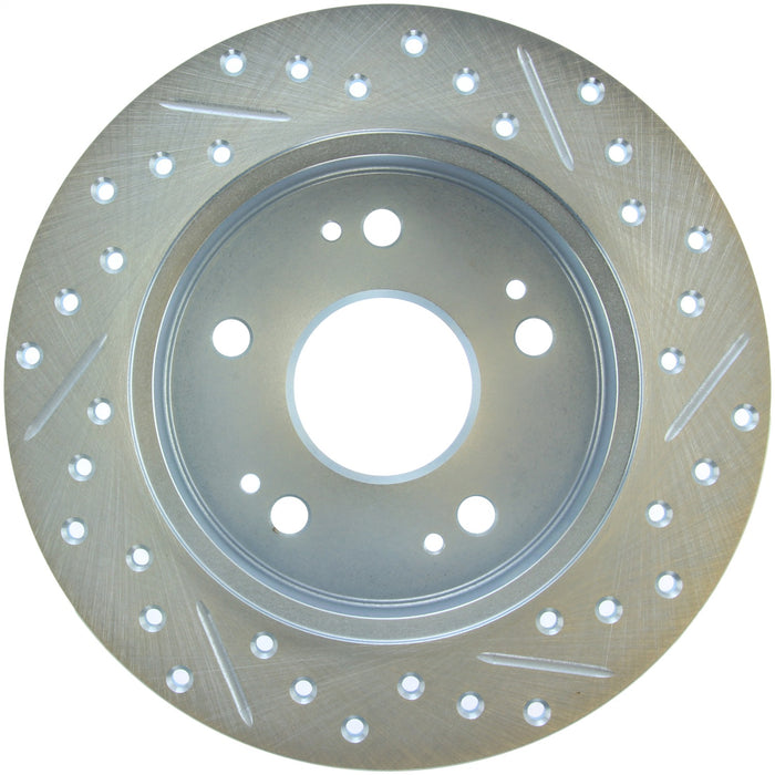 StopTech 227.40040R StopTech Select Sport Drilled and Slotted Brake Rotor; Rear Right - Truck Part Superstore