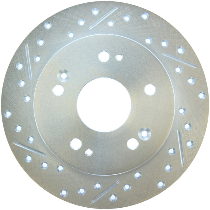 StopTech 227.40040R StopTech Select Sport Drilled and Slotted Brake Rotor; Rear Right - Truck Part Superstore