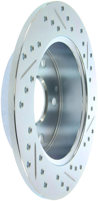 StopTech 227.40042R StopTech Select Sport Drilled and Slotted Brake Rotor; Rear Right - Truck Part Superstore