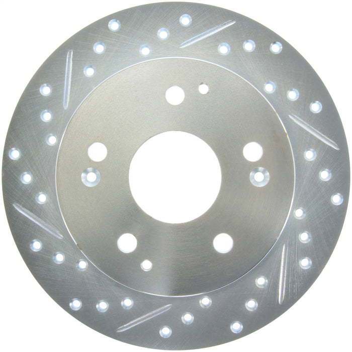 StopTech 227.40042R StopTech Select Sport Drilled and Slotted Brake Rotor; Rear Right - Truck Part Superstore