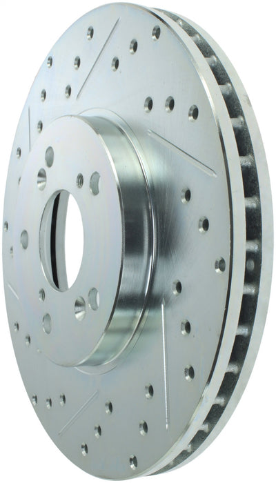 StopTech 227.40046R StopTech Select Sport Drilled and Slotted Brake Rotor; Front Right - Truck Part Superstore