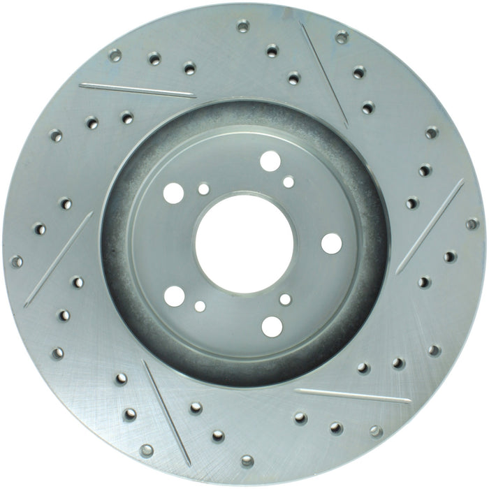 StopTech 227.40046R StopTech Select Sport Drilled and Slotted Brake Rotor; Front Right - Truck Part Superstore