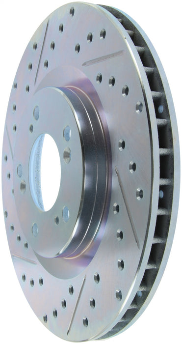 StopTech 227.40048R StopTech Select Sport Drilled and Slotted Brake Rotor; Front Right - Truck Part Superstore