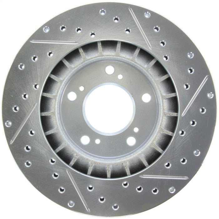 StopTech 227.40048R StopTech Select Sport Drilled and Slotted Brake Rotor; Front Right - Truck Part Superstore