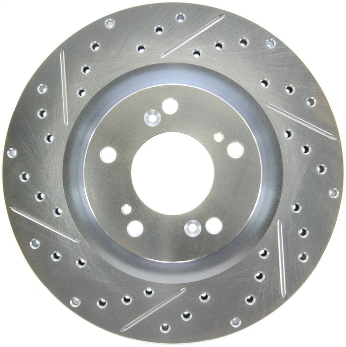 StopTech 227.40048R StopTech Select Sport Drilled and Slotted Brake Rotor; Front Right - Truck Part Superstore