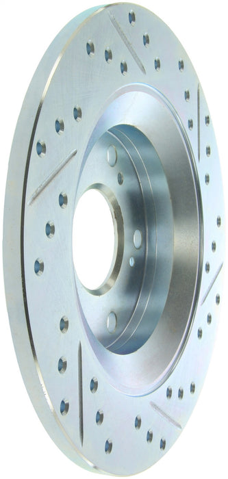 StopTech 227.40050R StopTech Select Sport Drilled and Slotted Brake Rotor; Rear Right - Truck Part Superstore