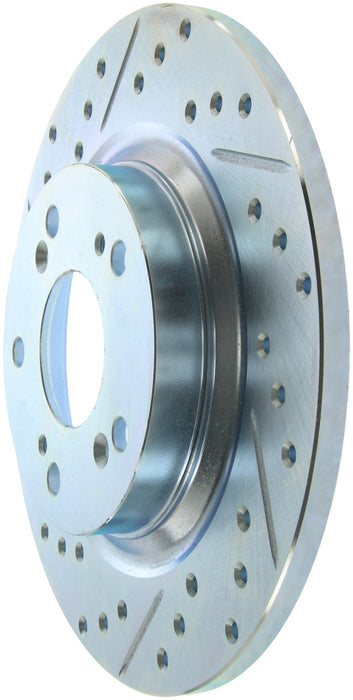 StopTech 227.40050R StopTech Select Sport Drilled and Slotted Brake Rotor; Rear Right - Truck Part Superstore