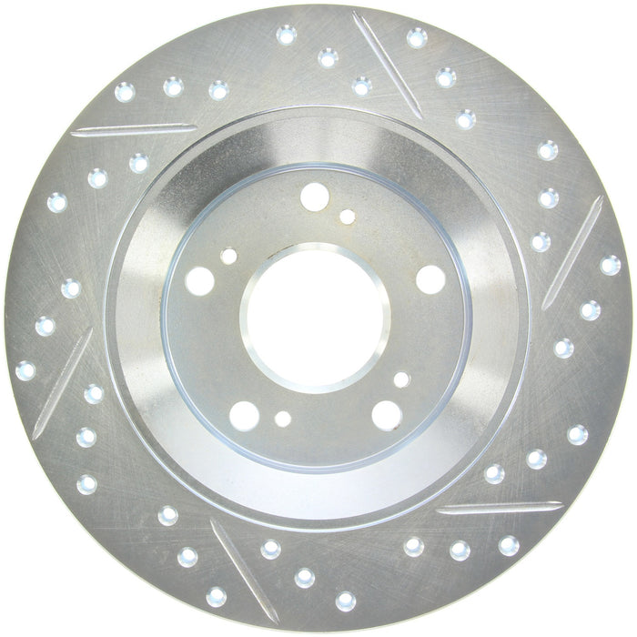 StopTech 227.40050R StopTech Select Sport Drilled and Slotted Brake Rotor; Rear Right - Truck Part Superstore