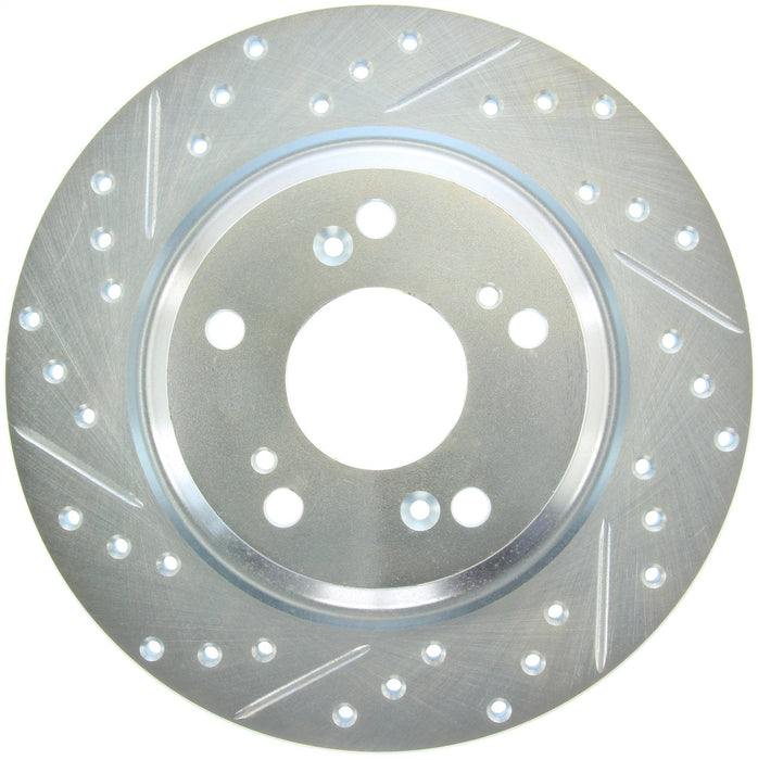 StopTech 227.40050R StopTech Select Sport Drilled and Slotted Brake Rotor; Rear Right - Truck Part Superstore