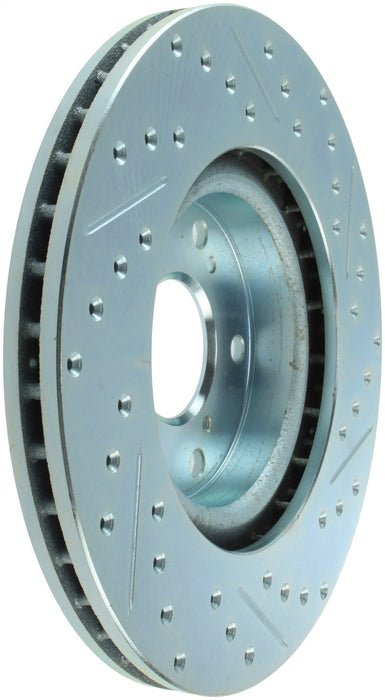 StopTech 227.40057R StopTech Select Sport Drilled and Slotted Brake Rotor; Front Right - Truck Part Superstore