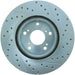 StopTech 227.40057R StopTech Select Sport Drilled and Slotted Brake Rotor; Front Right - Truck Part Superstore