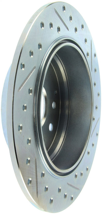 StopTech 227.40061R StopTech Select Sport Drilled and Slotted Brake Rotor; Rear Right - Truck Part Superstore