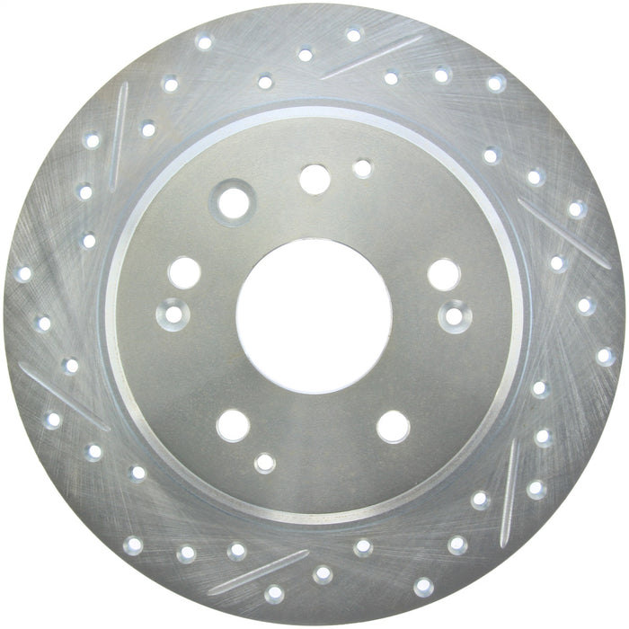 StopTech 227.40061R StopTech Select Sport Drilled and Slotted Brake Rotor; Rear Right - Truck Part Superstore