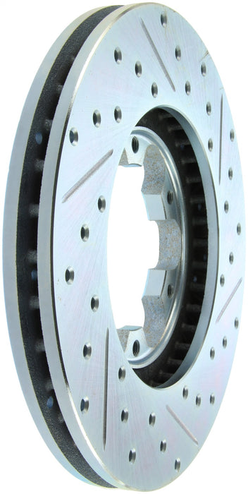 StopTech 227.42063R StopTech Select Sport Drilled and Slotted Brake Rotor; Front Right - Truck Part Superstore