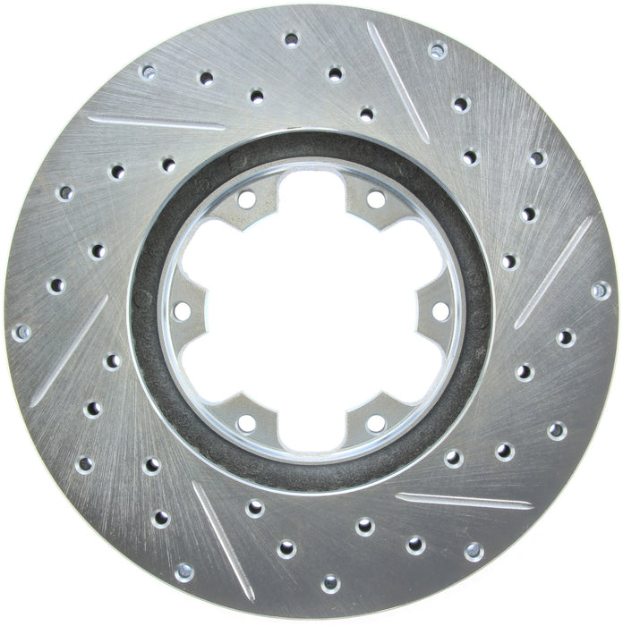StopTech 227.42063R StopTech Select Sport Drilled and Slotted Brake Rotor; Front Right - Truck Part Superstore