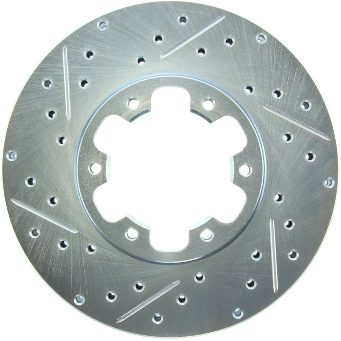 StopTech 227.42063R StopTech Select Sport Drilled and Slotted Brake Rotor; Front Right - Truck Part Superstore