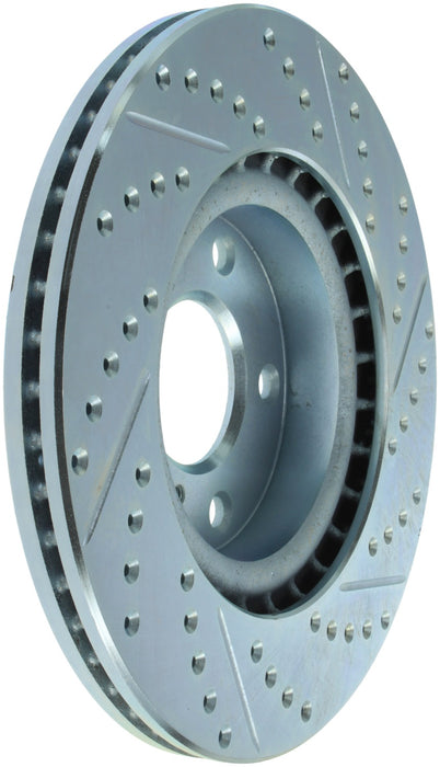 StopTech 227.42074R StopTech Select Sport Drilled and Slotted Brake Rotor; Front Right - Truck Part Superstore