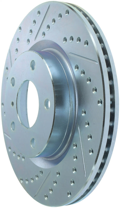 StopTech 227.42074R StopTech Select Sport Drilled and Slotted Brake Rotor; Front Right - Truck Part Superstore