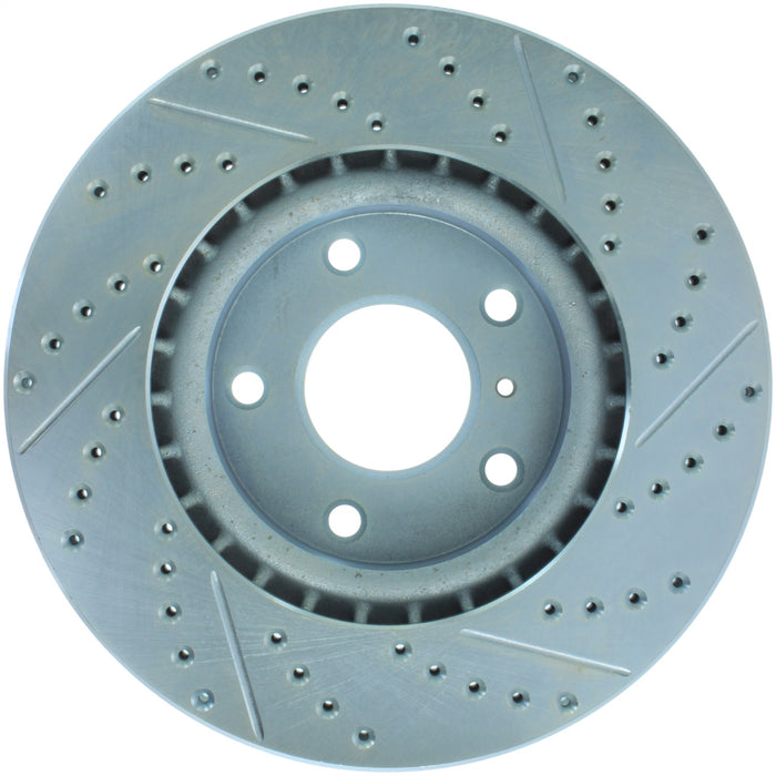StopTech 227.42074R StopTech Select Sport Drilled and Slotted Brake Rotor; Front Right - Truck Part Superstore