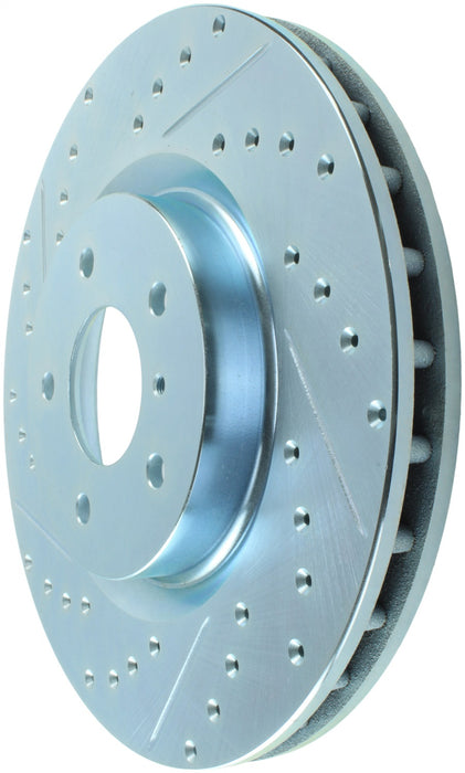 StopTech 227.42076R StopTech Select Sport Drilled and Slotted Brake Rotor; Front Right - Truck Part Superstore