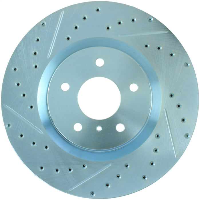 StopTech 227.42076R StopTech Select Sport Drilled and Slotted Brake Rotor; Front Right - Truck Part Superstore