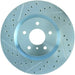 StopTech 227.42076R StopTech Select Sport Drilled and Slotted Brake Rotor; Front Right - Truck Part Superstore