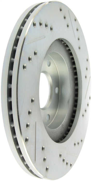 StopTech 227.42080R StopTech Select Sport Drilled and Slotted Brake Rotor; Front Right - Truck Part Superstore