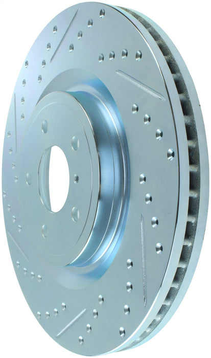 StopTech 227.42100R StopTech Select Sport Drilled and Slotted Brake Rotor; Front Right - Truck Part Superstore
