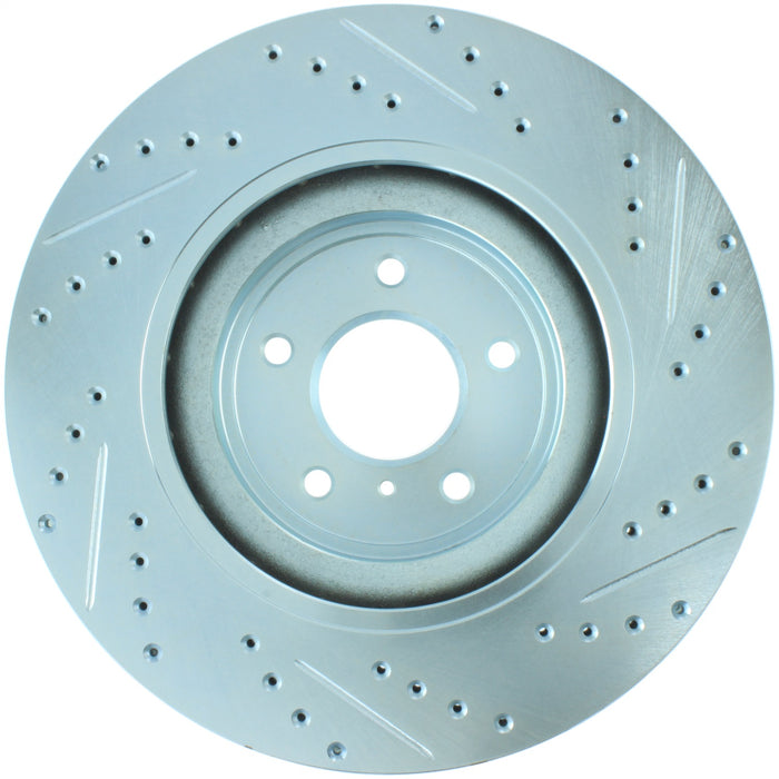 StopTech 227.42100R StopTech Select Sport Drilled and Slotted Brake Rotor; Front Right - Truck Part Superstore